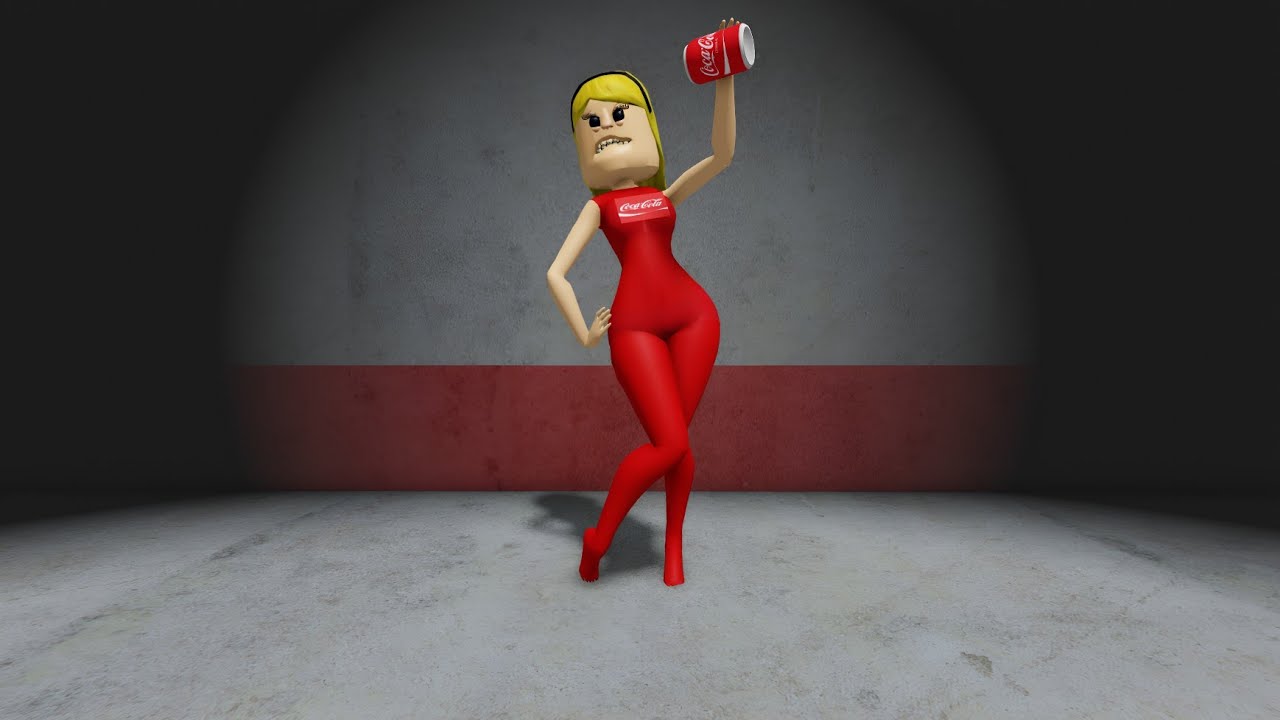 RUN FROM COLA WOMAN! (OBBY) ROBLOX