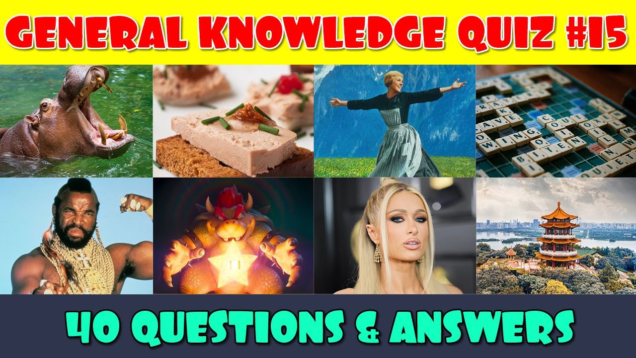 Algemene kennisquiz (deel 15)