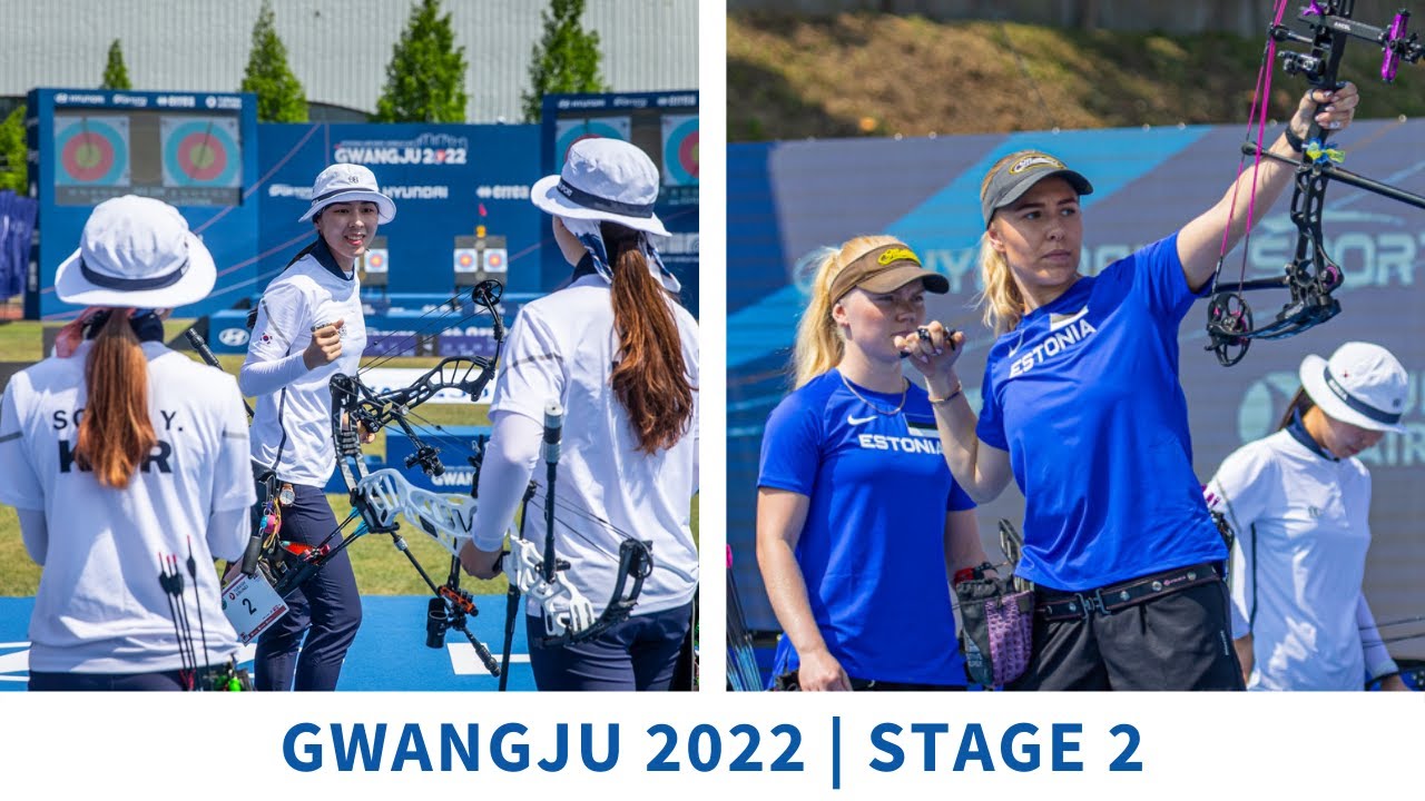Korea v Estonia – compound women team gold | Gwangju 2022 World Cup S2