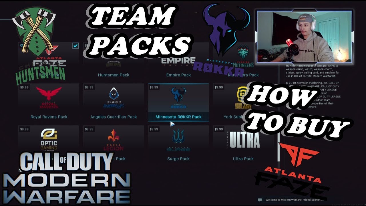 HOW TO BUY THE CDL PACKS IN MODERN WARFARE SEASON 3!