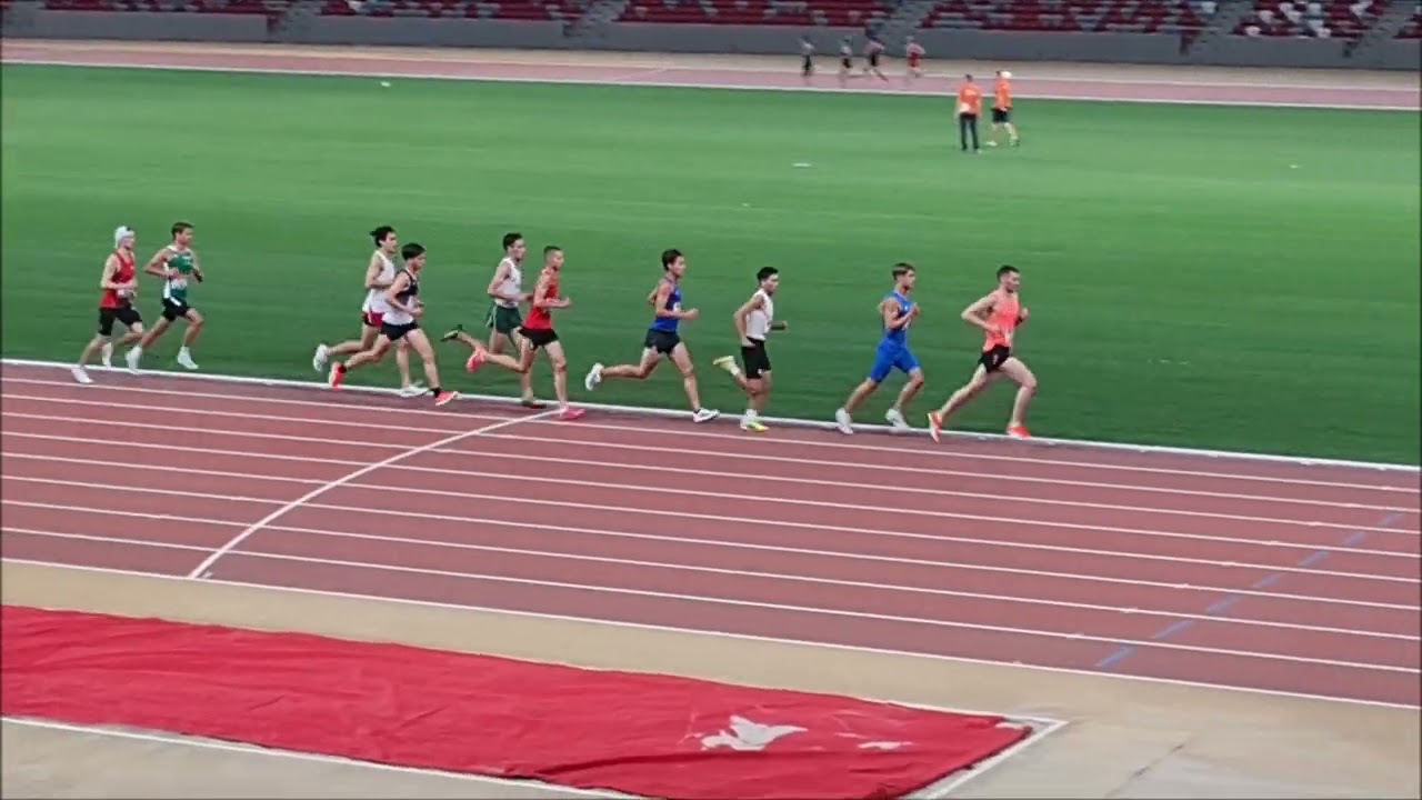 2025.  130. Atlétikai Magyar Bajnokság Férfi 5000m.