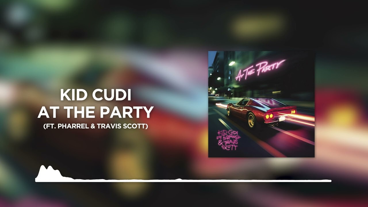 Kid Cudi - At The Party ft. Pharrell & Travis Scott [BASS BOOSTED]