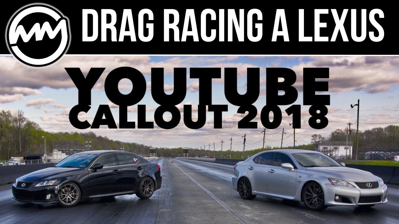 Drag Racing my 2007 Lexus IS 350