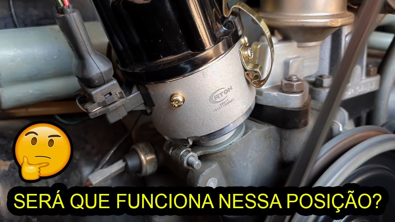 DISTRIBUIDOR FUNCIONANDO EM POSIÇÕES DIFERENTES