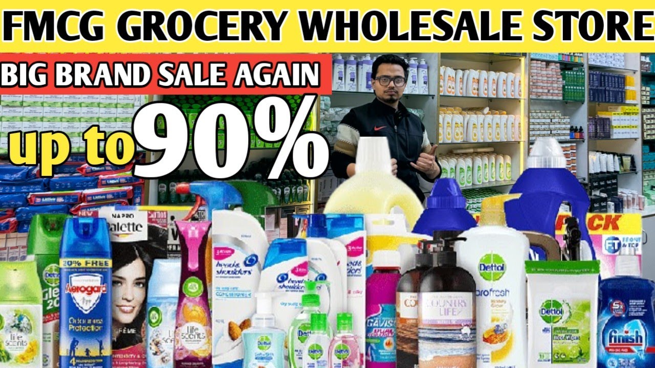 Upto 98% Off on FMCG & Branded Cosmetics Biggest Wholesaler 😱| Fmcg wholsale | Meera Wholesale 