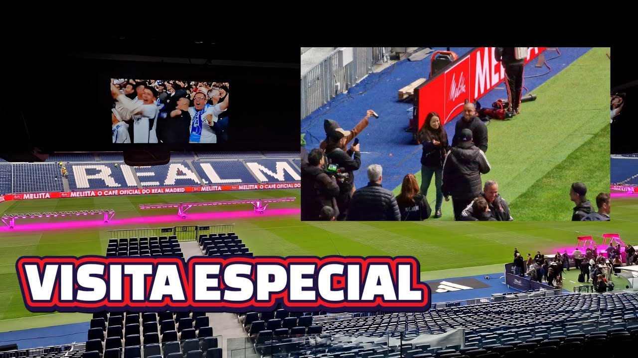 ROBERTO CARLOS VISITA el ESTADIO SANTIAGO BERNABÉU 😍 Obras Santiago Bernabéu 🚧 