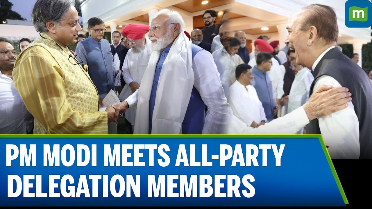 PM Modi Meets All-Party Delegations on Anti-Terror Outreach as Members Share Experiences