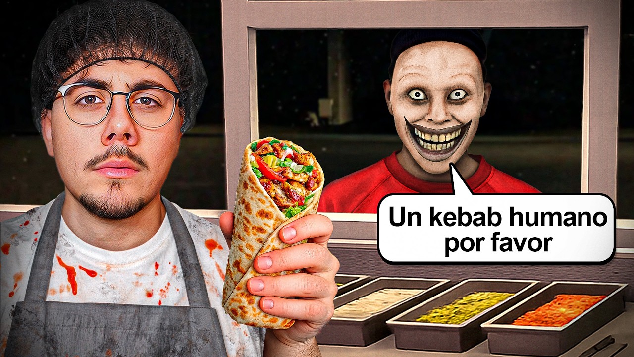 Vendiendo Kebabs a 