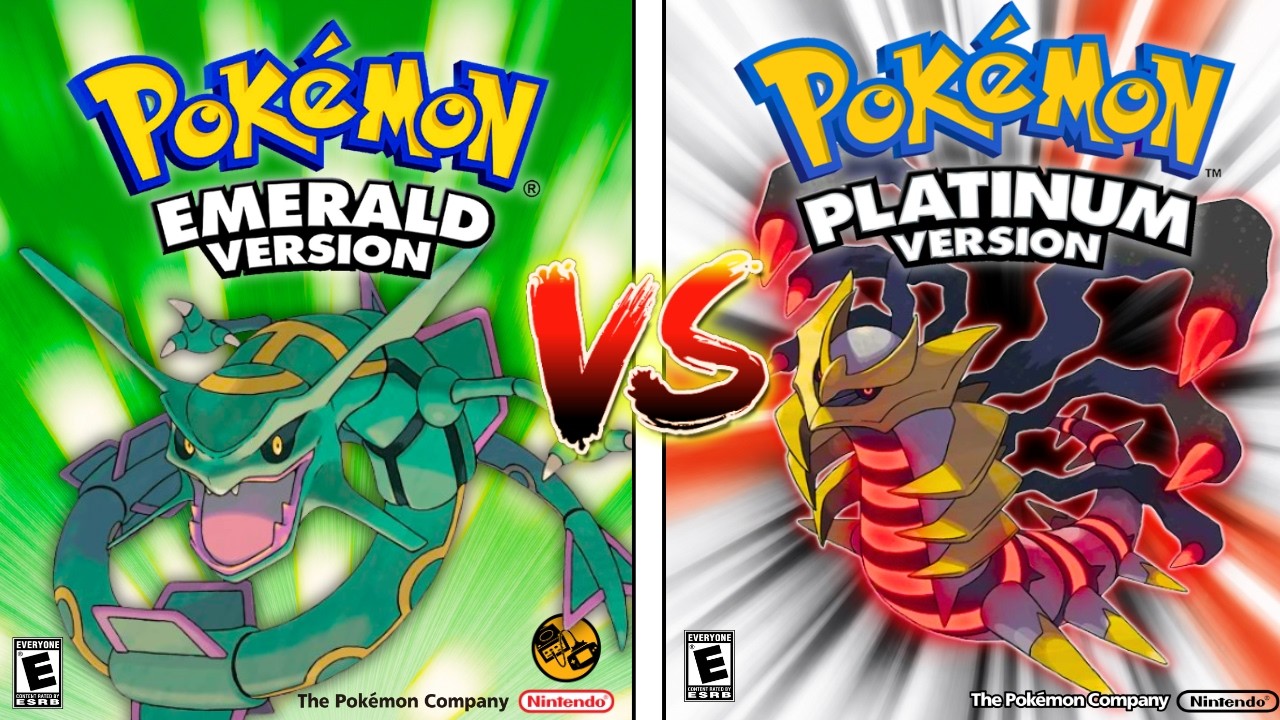 Я перепрошёл Pok&eacute;mon Emerald и Platinum... и одна из них явно лучше.