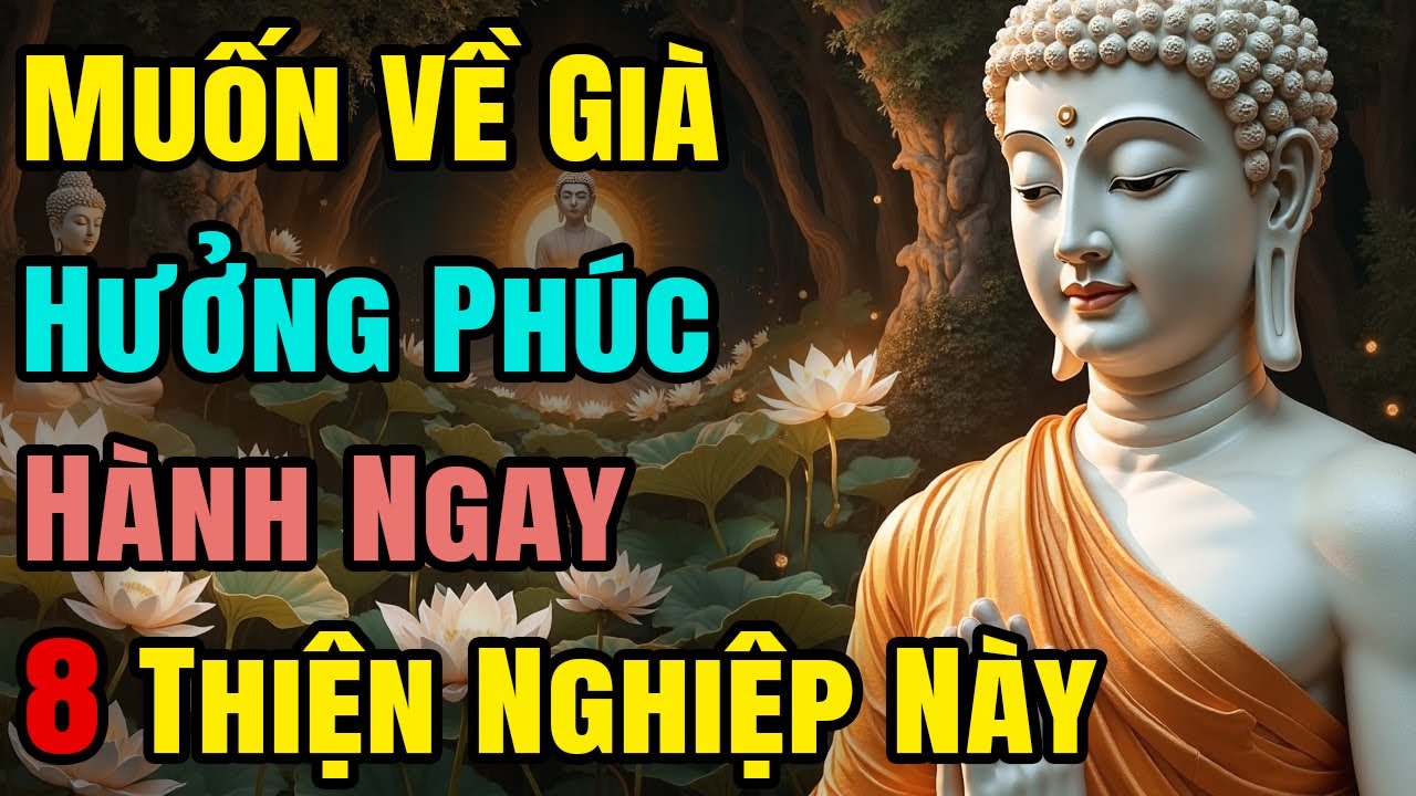Muốn Về Già Hưởng Phúc? Hành Ngay 8 Thiện Nghiệp Này