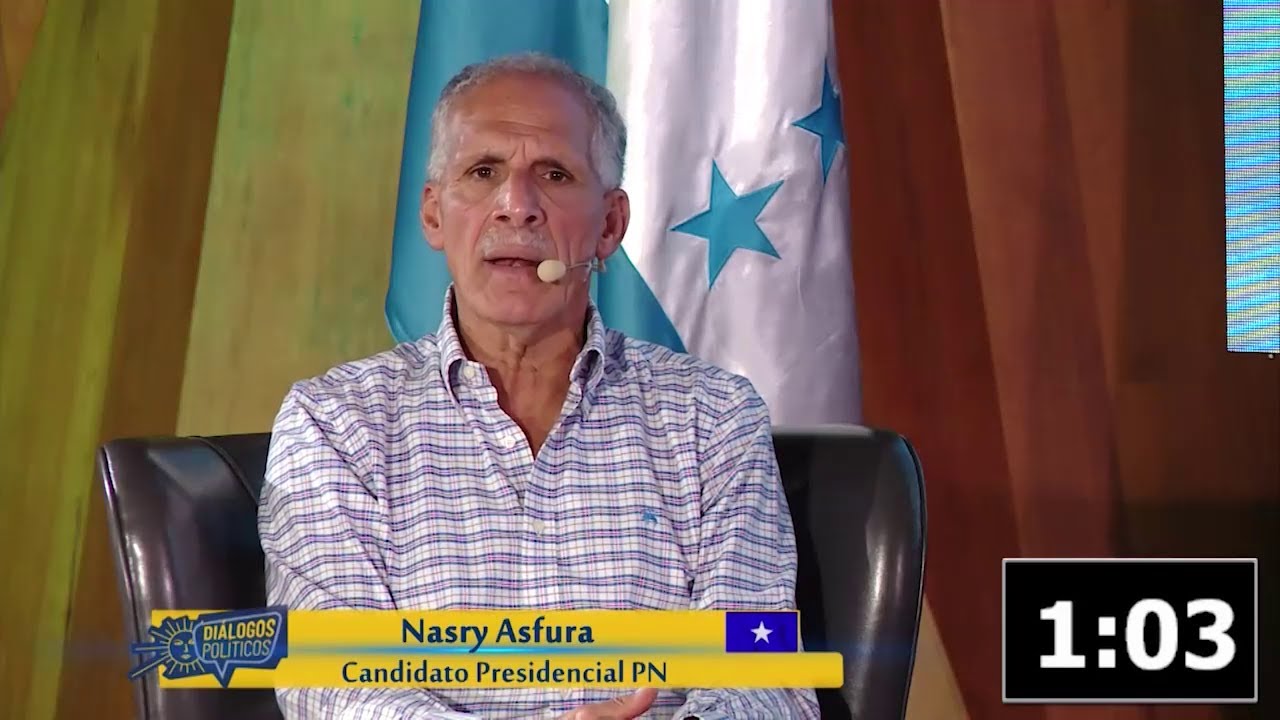 Diálogos Políticos con candidatos y candidatas a la Presidencia de Honduras: Nasry Asfura