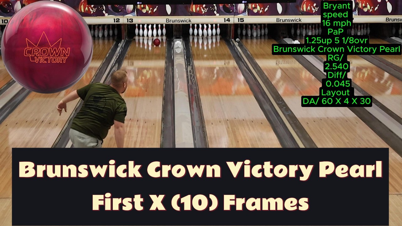 Crown Victory Pearl от Brunswick/Первые 10 кадров на снимке дома/Первый этап нашего обзора/4K/2026