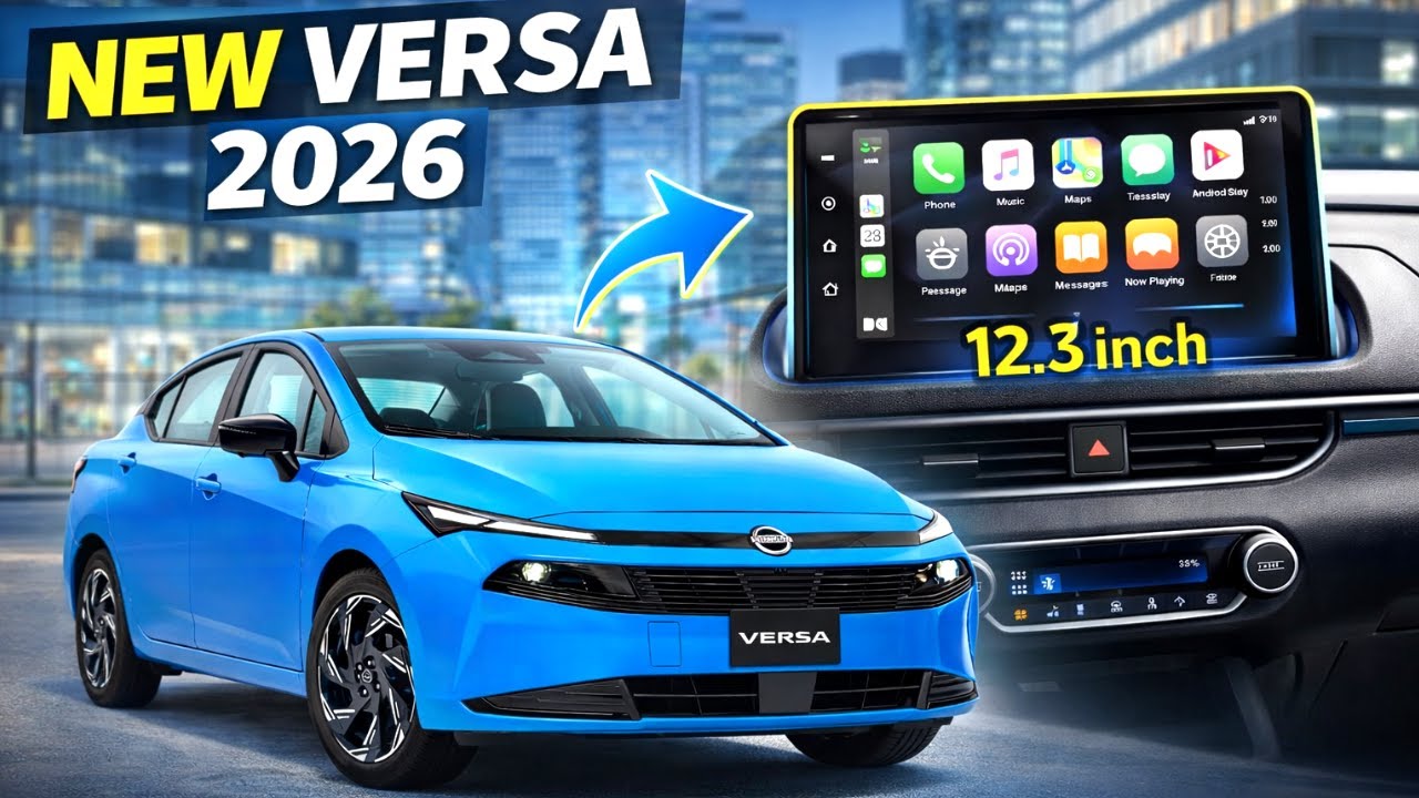 New 2026 Nissan Versa Revealed With Big Tech and Safety Updates