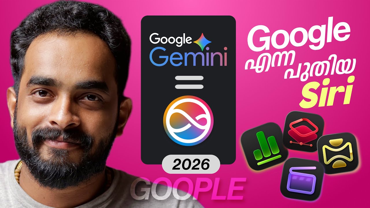 Google Gemini is the NEW SIRI | Apple Creator Studio | Malayalam