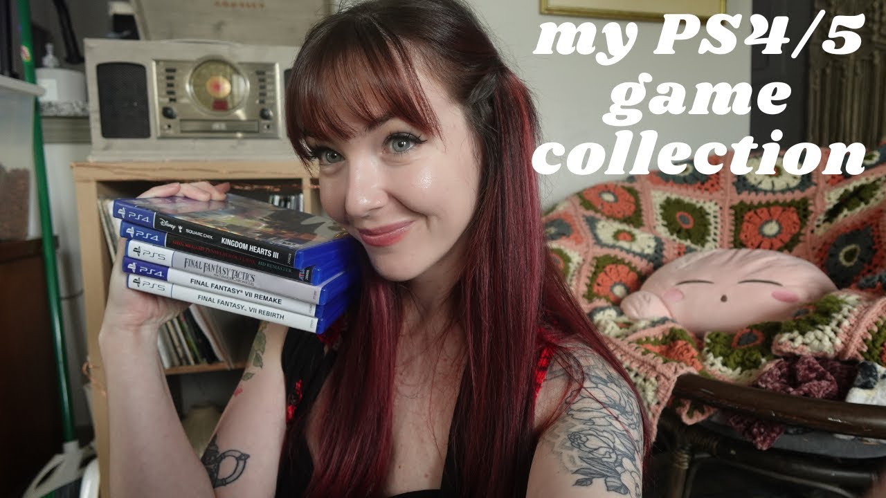 MY ENTIRE PS4/5 GAME COLLECTION - I love playstion :3