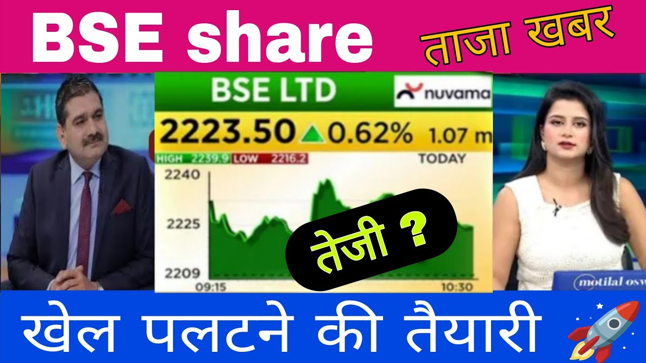 BSE share latest news today  // BSE share latest news 