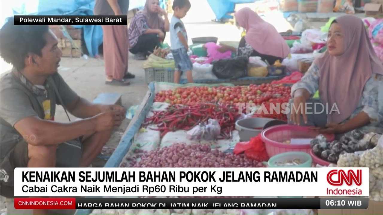 Kenaikan Sejumlah Bahan Pokok Jelang Ramadan | REDAKSI PAGI (18/02/26)