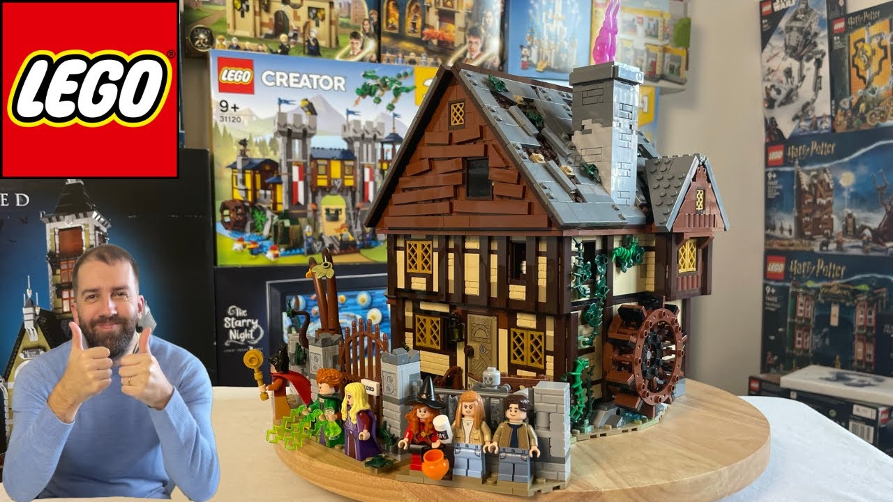 LEGO Disney Hocus Pocus Sanderson Sister's Cottage 21341 Review
