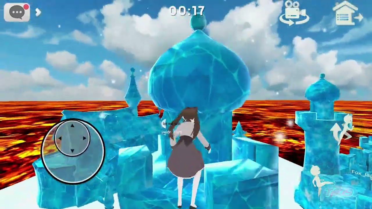 The Floor Is Lava Parkour Game
