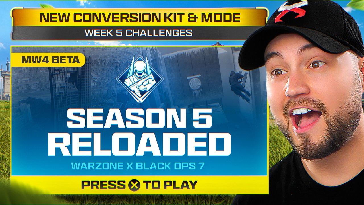 the NEW WARZONE SEASON 5 RELOADED UPDATE is here but.. (BO7)