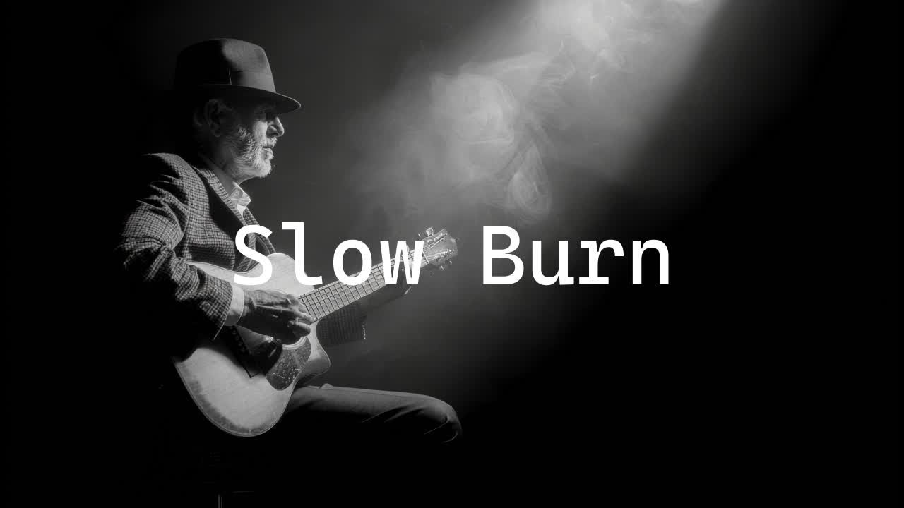 Smoky Whiskey Blues Guitar | Deep Relaxation & Evening Chill 🥃