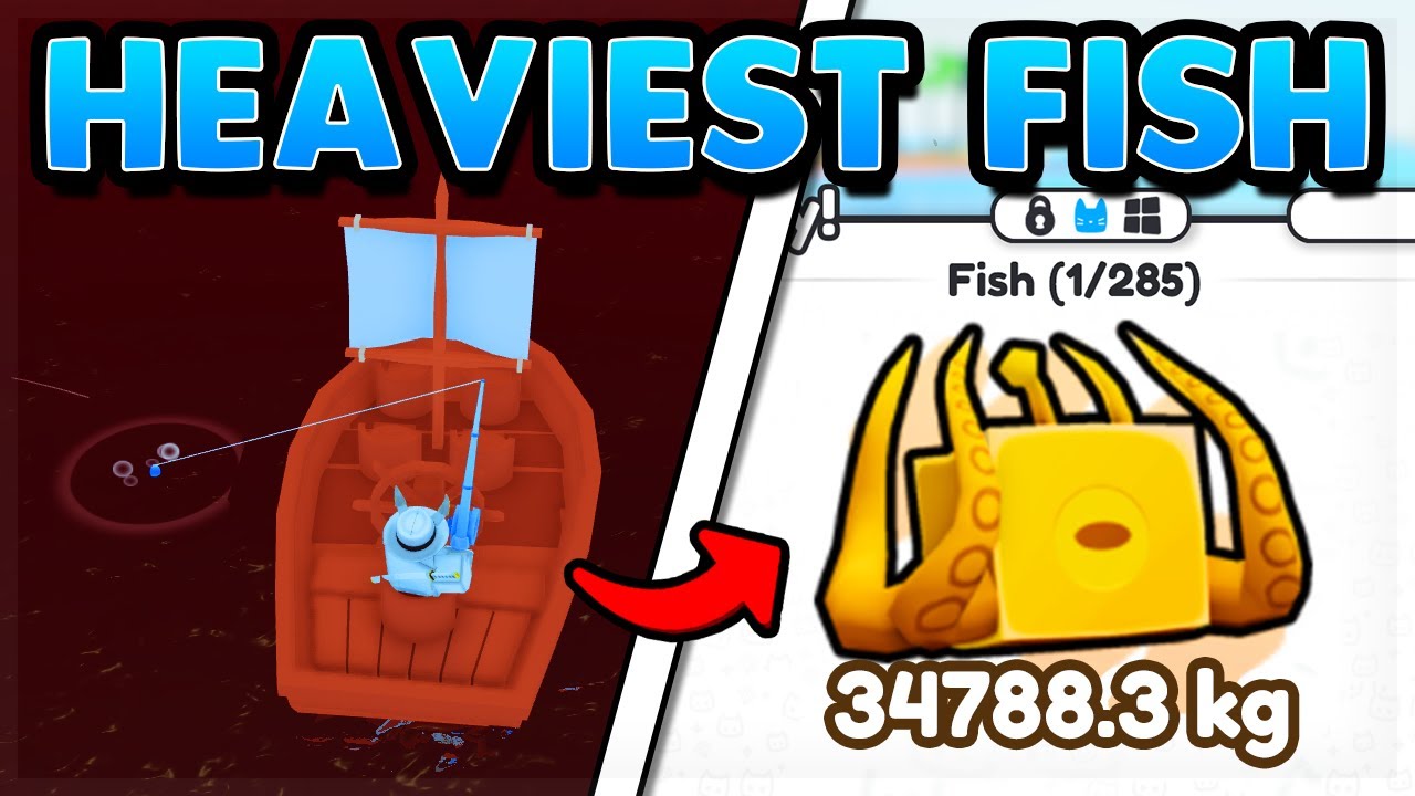 BEST METHOD to Catch HEAVIEST FISH in Pet Simulator 99!