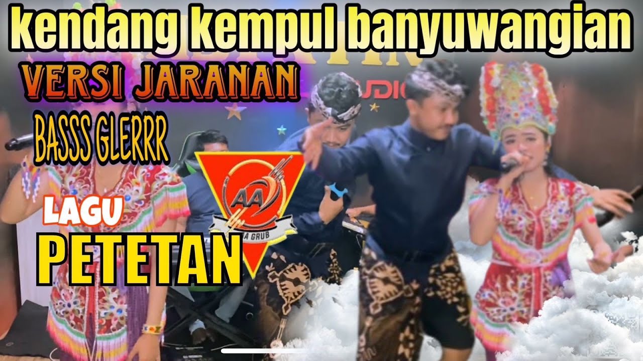 KENDANG KEMPUL BANYUWANGI JARANAN VERSI JAIPONG PETETAN ANDI ATIN