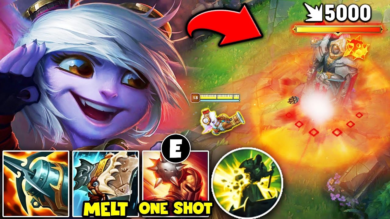 Tristana but I built Hullbreaker and destroy every turret in 2 seconds (INSANE ENDING)
