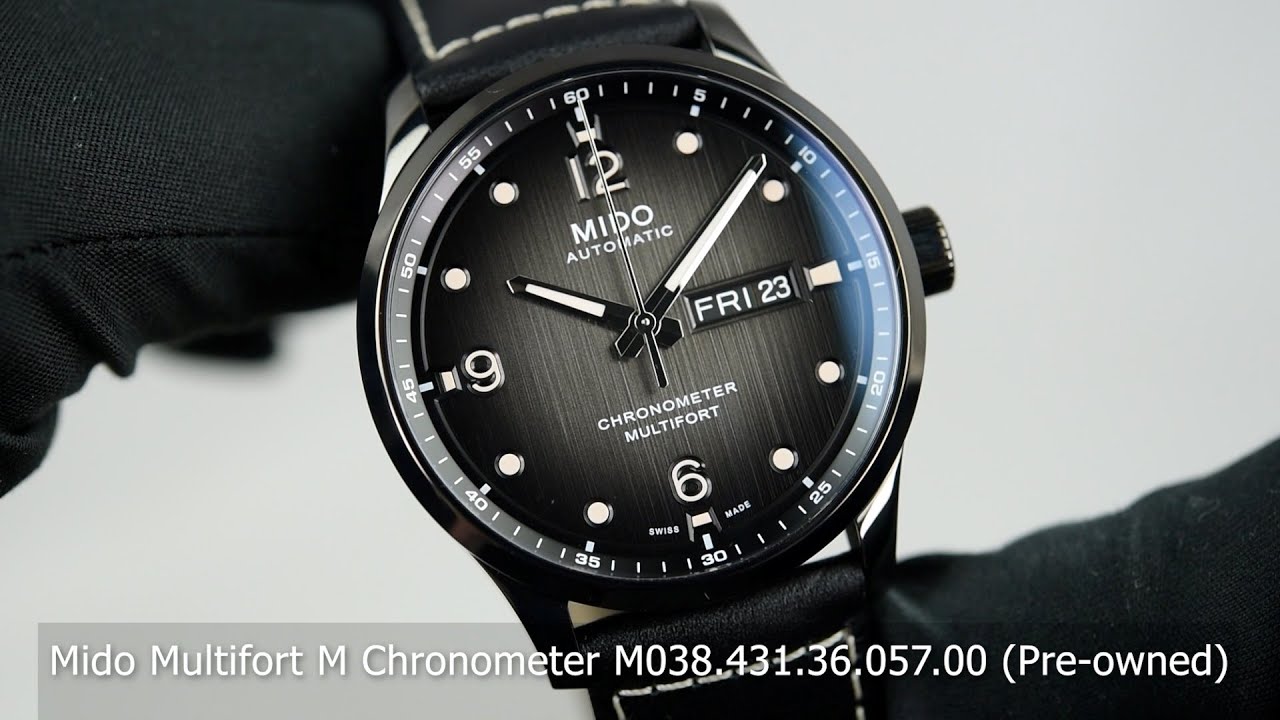Mido Multifort M Chronometer M038.431.36.057.00 (Pre-owned)