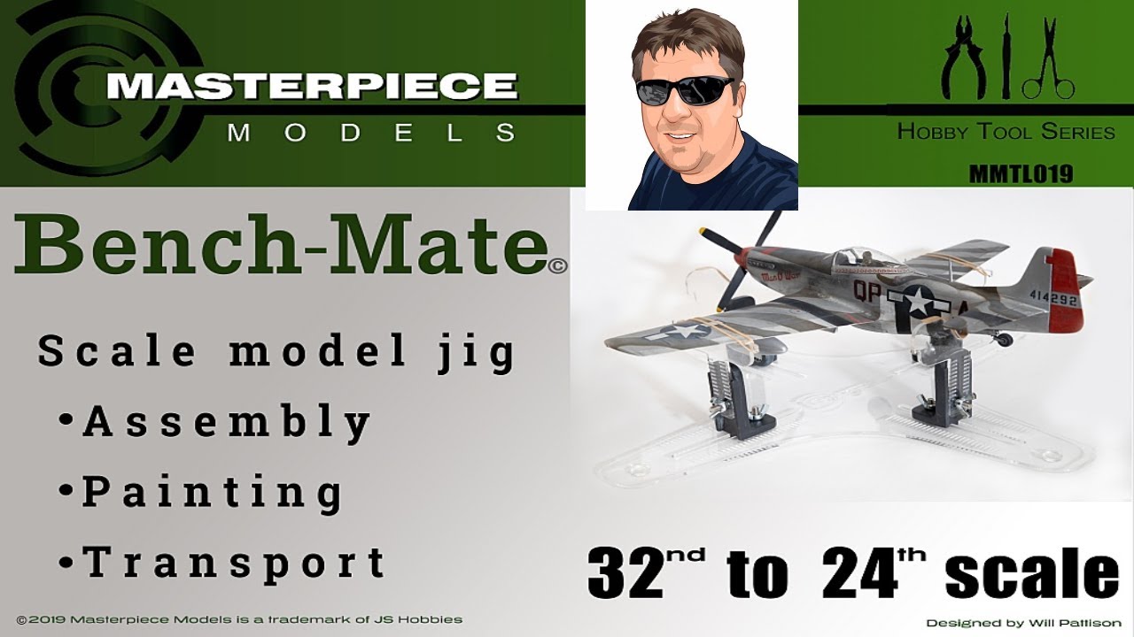 Review of the Masterpiece Models Bench-Mate Scale Model Aircraft Jig e008