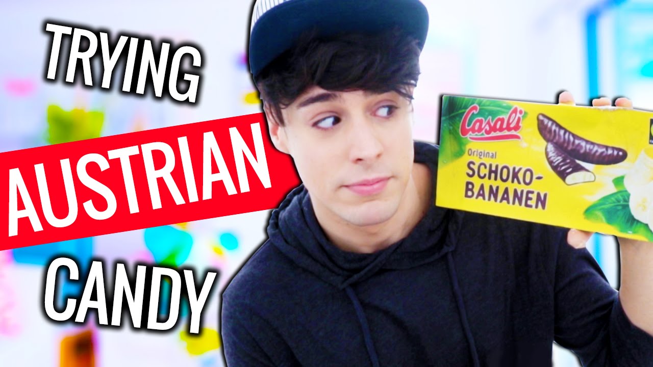 Trying AUSTRIAN Candy