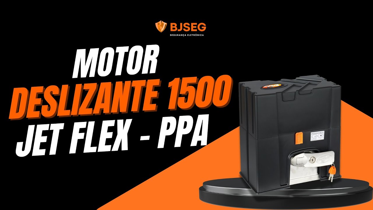 Jet Flex 1500 PPA: O Motor Ideal para Portões Deslizantes Pesados