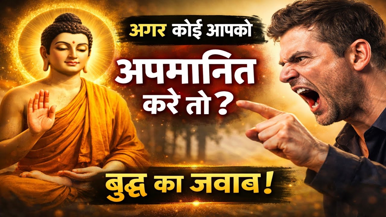 अगर कोई आपको अपमानित करे तो क्या करें? | बुद्ध की सीख