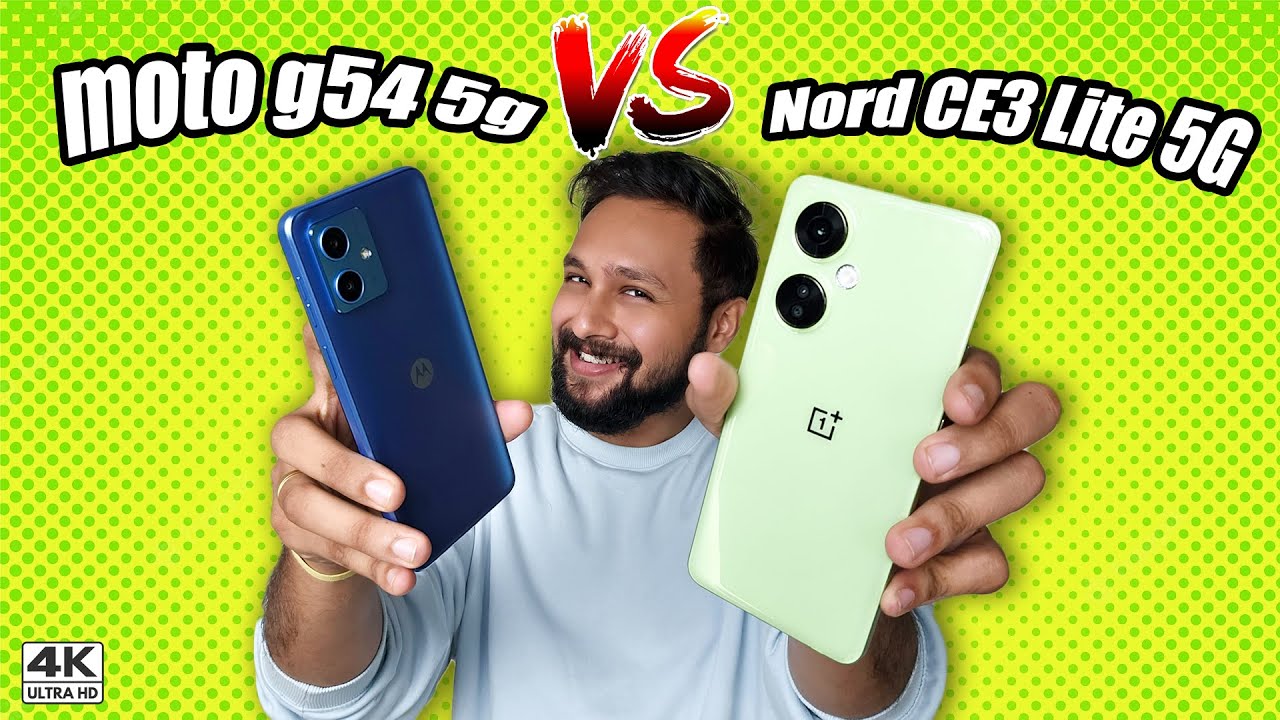 ഏതാണ് Best Smartphone Under 20K? Moto g54 5G Vs OnePlus Nord CE3 Lite 5G 🔥 Detailed Comparison