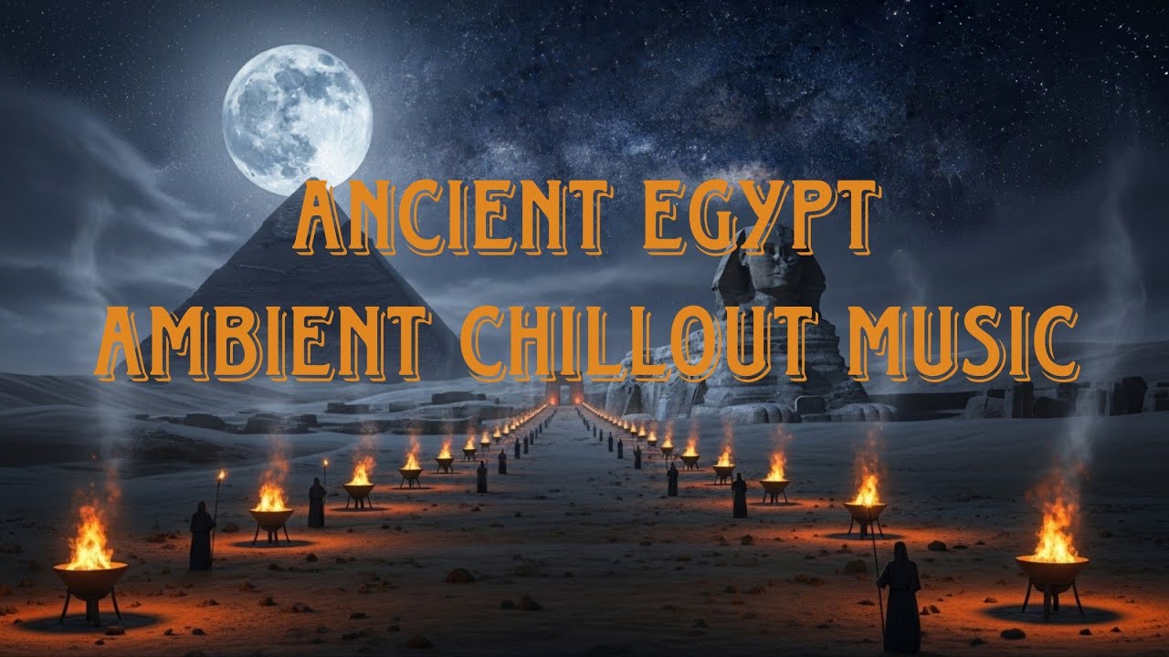 Ancient Egyptian Chillout Music | Mystical Night at the Pyramids | PHARAOHERTZ 