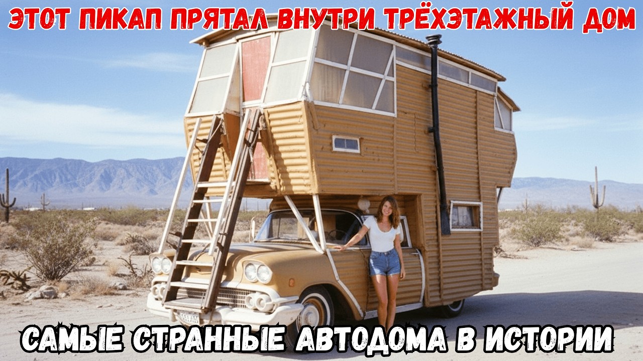 10 безумных кемперов, от которых инспекторы ГАИ теряли дар речи