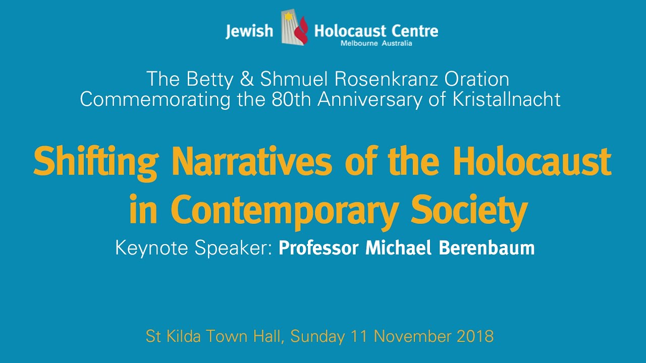 Keynote Address: Prof Michael Berenbaum