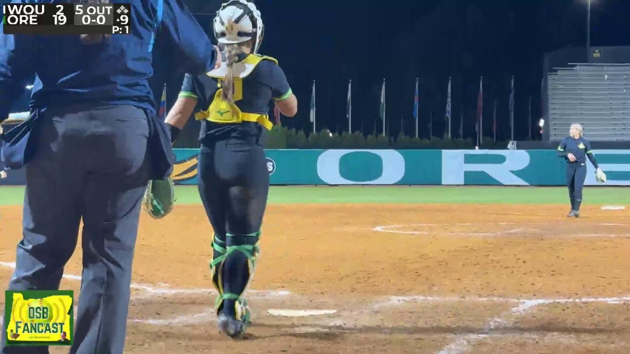 Oregon softball vs. Western Oregon live 10/22/25