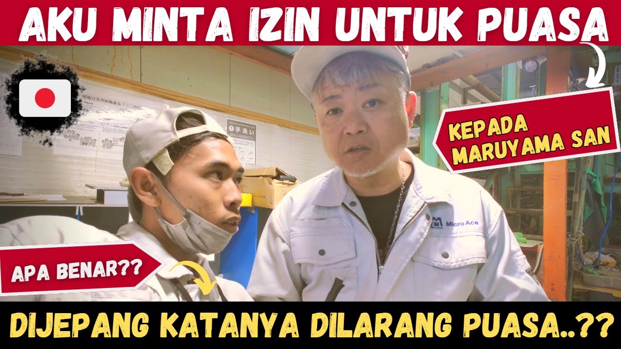 Puasa pertama kerja di Jepang.. Hampir oleng wkwk