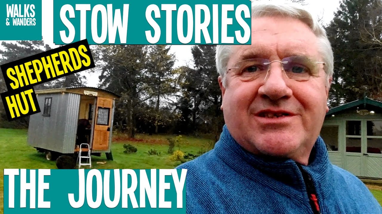 Danecroft Cottage: Episode 2: The Journey - self build Shepherds Hut