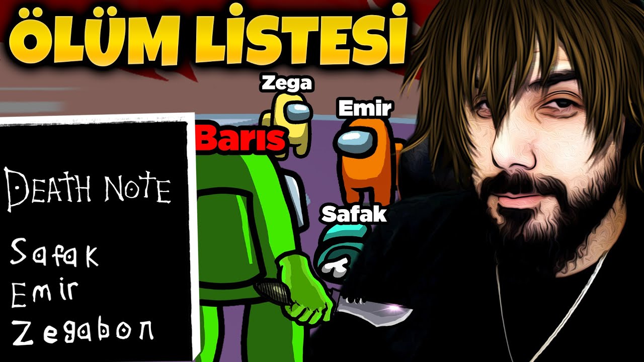 ÖLÜM LİSTESİ HAZIRLADIM!! TEK TEK KESTİM!! EKİPLE AMONG US!! | Barış Can