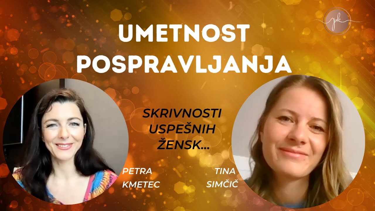 Rada pospravljaš? Poglej tale video za lažje urejanje doma. Skrivnosti uspešnih žensk s Tino Simčič