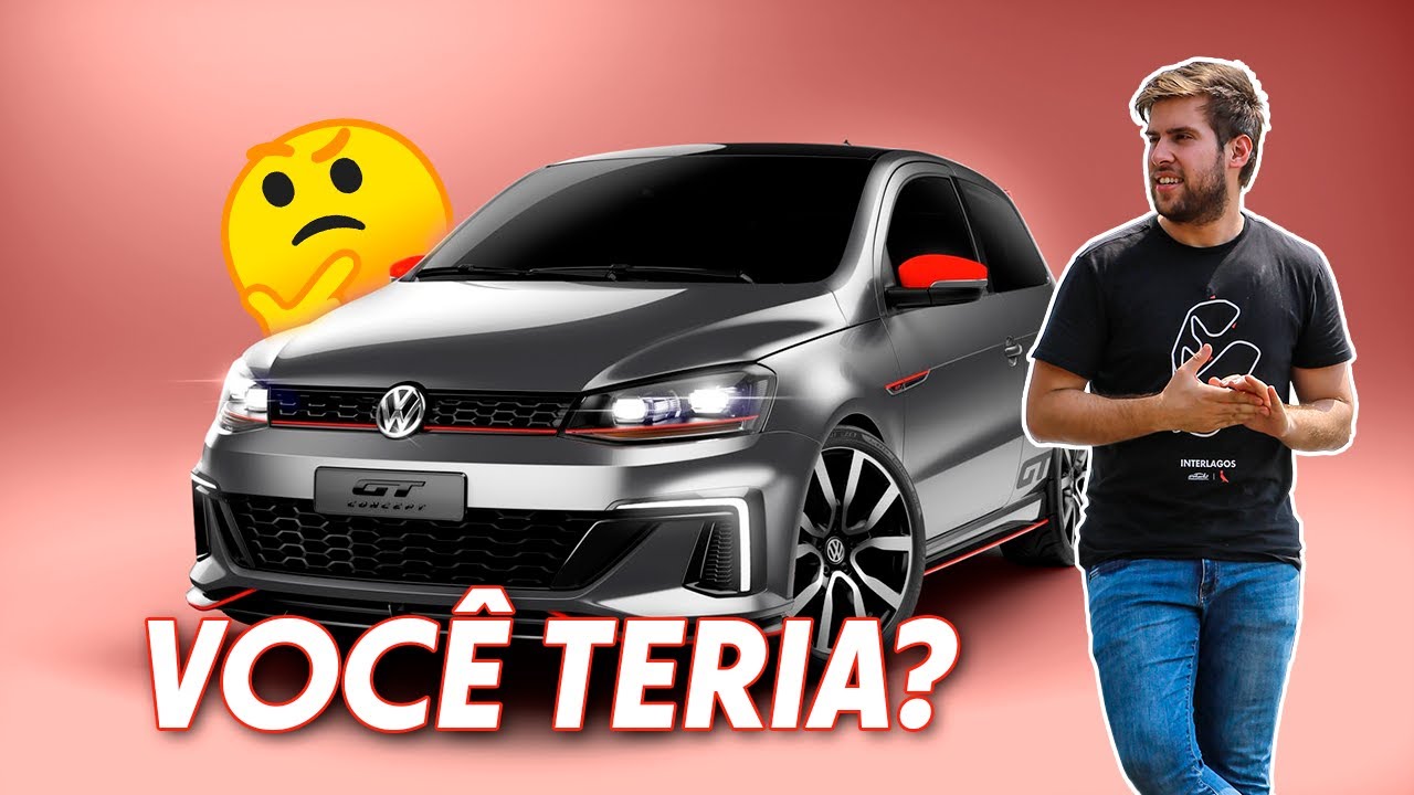 Gol GT Concept, o Gol MAIS LEGAL que a Volkswagen (n&atilde;o) fez! - Velozes & Fracassados #10