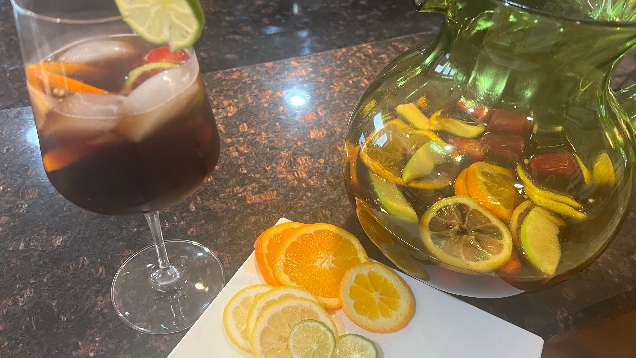 Sangria drink domowy przepis. Eliksir na upalny wieczór.Blackberry sangria- amazing summer cocktail