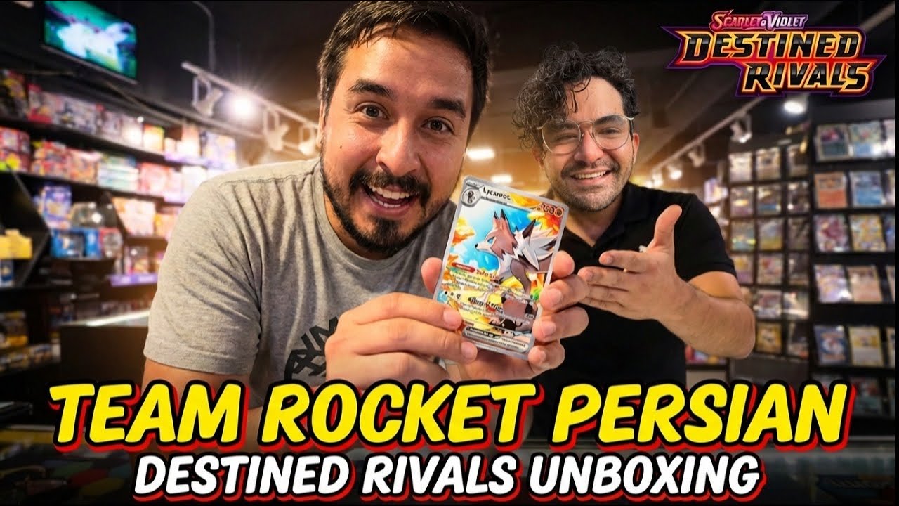 Abrimos Tin de Destined Rivals con Chachocollectibles y pasó esto