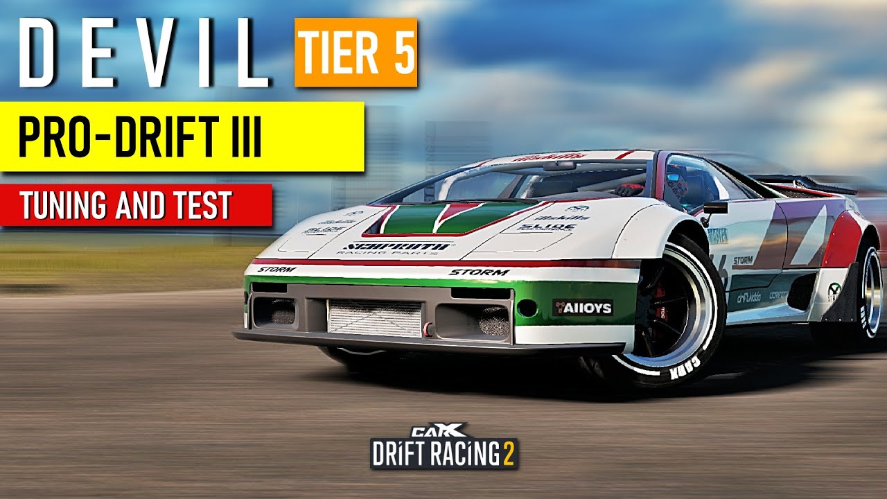 CarX Drift Racing 2 - DEVIL - PRO-DRIFT III Tuning and Test