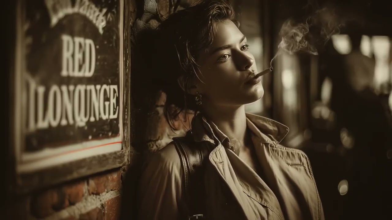 Cigarettes & Shadows | 1950s Jazz Blues for Lonely Nights