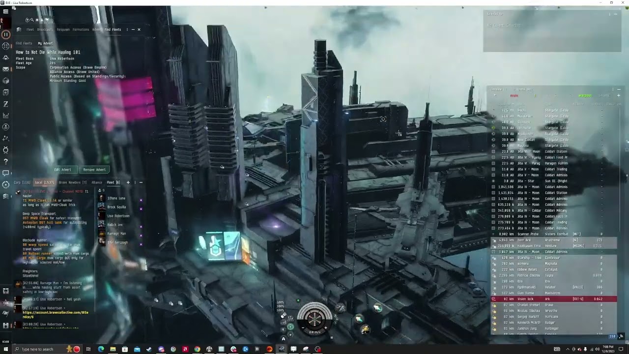 Safe Hauling 101 - Clay Robertson - Eve Online - March 2024