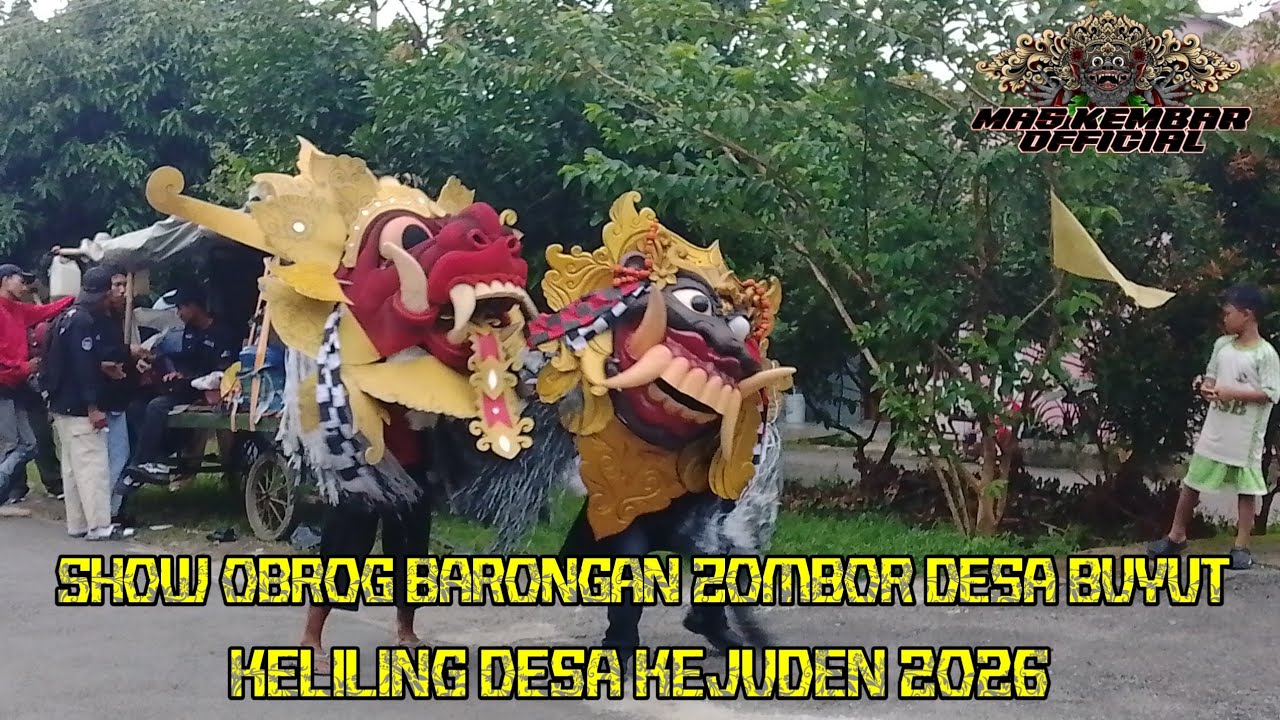 SHOW OBROG BARONGAN ZOMBOR DESA BUYUT|KELILING DESA KEJUDEN 2026