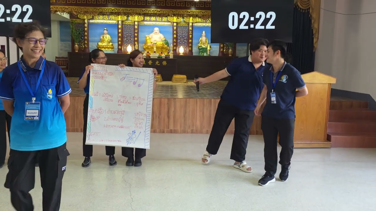 ชั้นพัฒนาศักยภาพบุคลากรเพื่อการบ่มเพาะคุณธรรมเข้าสู่สังคมรุ่นที่1ครั้งที่2